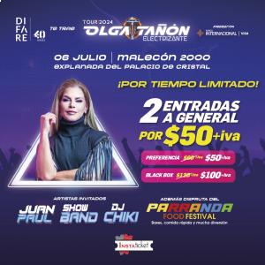 Tour 2024 - Olga Tañón Electrizante <br> 6 De Julio <br> Banco Internacional